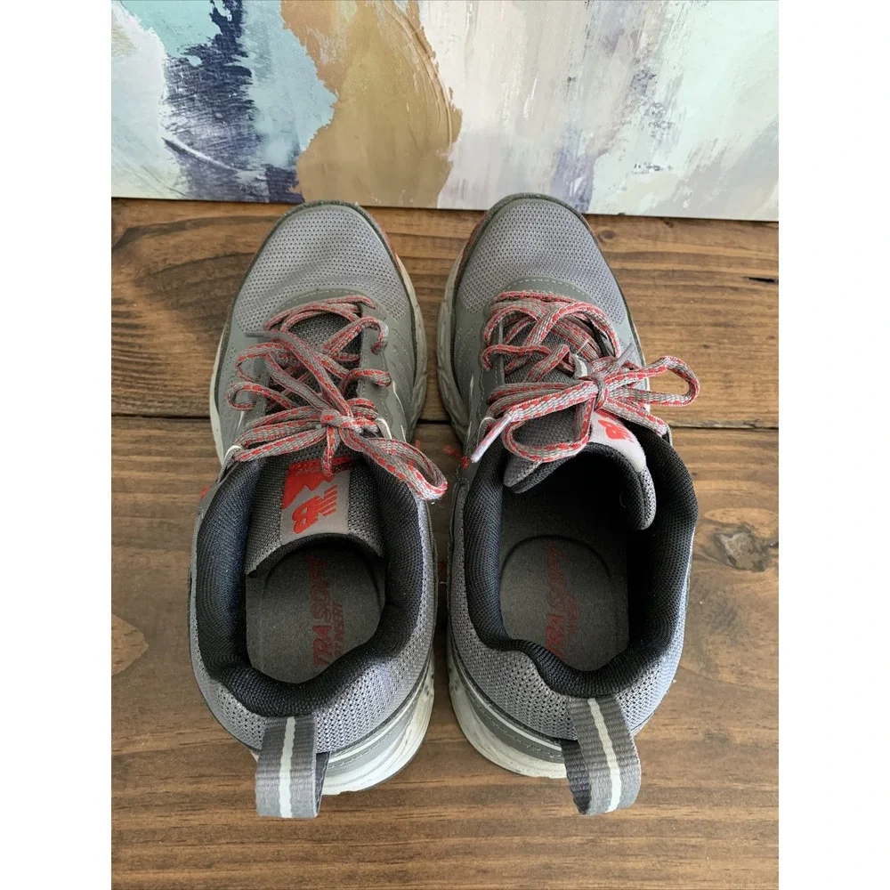 New Balance‎ Lonoke All Terrain Gray/Red MTLONRS1 Men's 7.5 D Sneakers